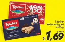 Iper Super Conveniente Loacker Wafer vari gusti offerta