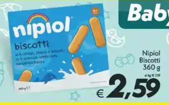 Iper Super Conveniente Nipiol Biscotti offerta