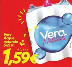 Iper Super Conveniente Vera Acqua naturale offerta