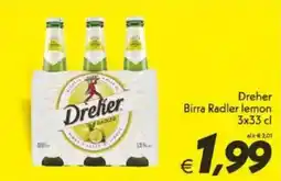 Iper Super Conveniente Dreher Birra Radler lemon offerta
