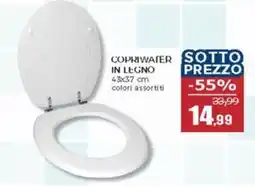 Happy Casa Copriwater in legno colori assortiti offerta