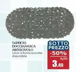 Happy Casa Tappeto doccia/vasca antiscivolo colori e forme assortite disponibile offerta