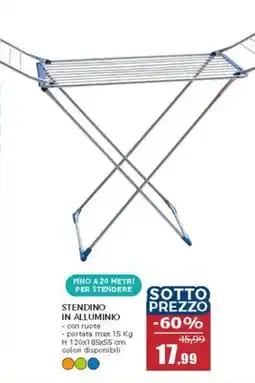 Happy Casa Stendino in alluminio offerta