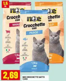 Risparmio Casa Noe crocchette gatto offerta