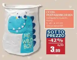 Happy Casa Cesta portabiancheria offerta