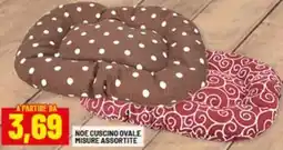 Risparmio Casa Noe cuscino ovale misure assortite offerta