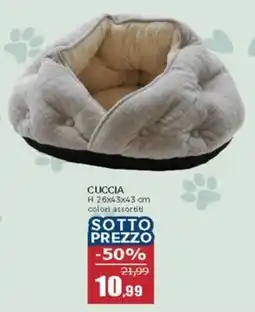 Happy Casa Cuccia H26x43x43 cm offerta