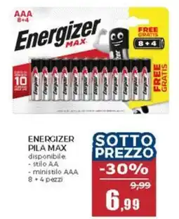 Happy Casa Energizer pila max offerta