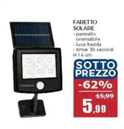 Happy Casa Faretto solare offerta