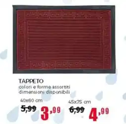 Happy Casa Tappeto 40x60 cm offerta