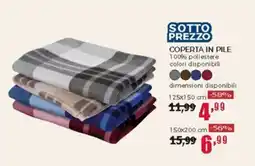 Happy Casa Coperta in pile offerta