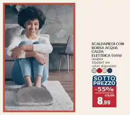 Happy Casa Scaldapiedi con borsa acqua calda elettrica 500W offerta