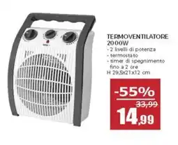 Happy Casa Termoventilatore 2000W DICTROLUX offerta