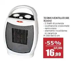 Happy Casa Termoventilatore 1500W DICTROLUX offerta