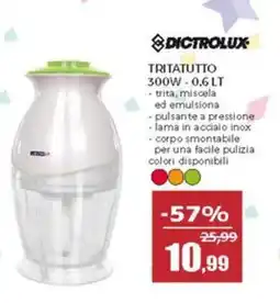 Happy Casa Dictrolux tritatutto 300W offerta