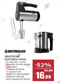 Happy Casa Dictrolux sbattitore elettrico 300W offerta