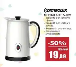 Happy Casa Dictrolux montalatte 550W offerta