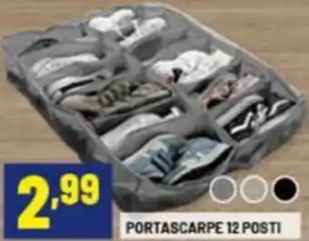 Risparmio Casa Portascarpe 12 posti offerta
