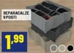 Risparmio Casa Separacalze 9 posti offerta