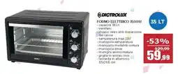 Happy Casa Dictrolux forno elettrico 1500W offerta