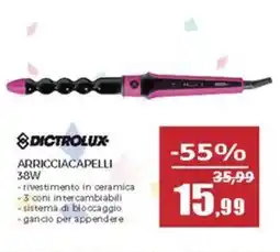 Happy Casa Dictrolux arricciacapelli 38W offerta