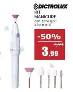 Happy Casa Dictrolux kit manicure offerta