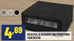 Risparmio Casa Scatola scarpe no printing 40x36x18 offerta