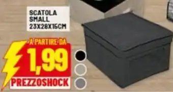 Risparmio Casa Scatola small 23x28x15cm offerta