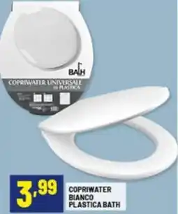 Risparmio Casa Copriwater bianco plastica bath offerta
