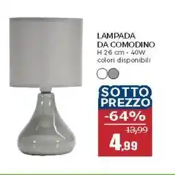 Happy Casa Lampada da comodino offerta