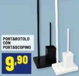 Risparmio Casa Portarotolo con portascopino offerta