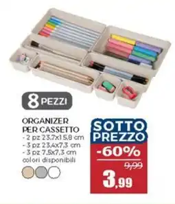 Happy Casa Organizer per cassetto offerta