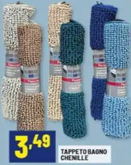 Risparmio Casa Tappeto bagno chenille offerta