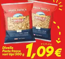 Iper Super Conveniente Divella Pasta fresca vari tipi offerta