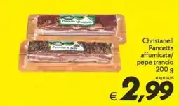 Iper Super Conveniente Christanell Pancetta affumicata/ pepe trancio offerta