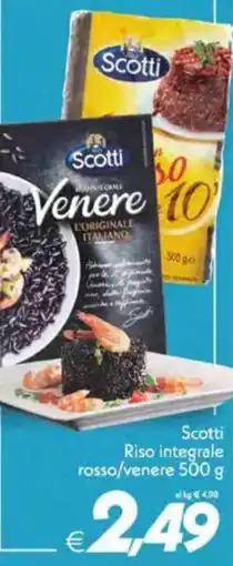 Iper Super Conveniente Scotti Riso integrale rosso/venere offerta