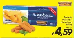 Iper Super Conveniente Marazur Bastoncini di merluzzo offerta
