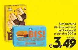 Iper Super Conveniente Sammontana Bis Croccantino/ caffè e cacao/ pistacchio offerta