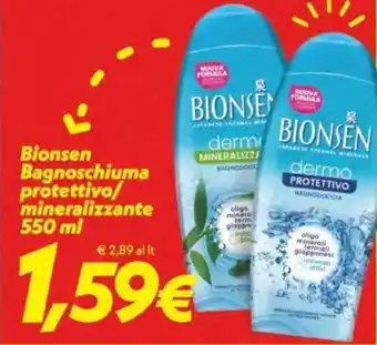 Iper Super Conveniente Bionsen Bagnoschiuma protettivo/ mineralizzante offerta
