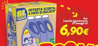 Iper Super Conveniente Ace Liquido igienizzante offerta