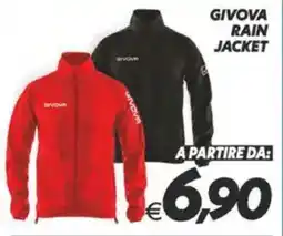 Iper Super Conveniente Givova rain jacket offerta