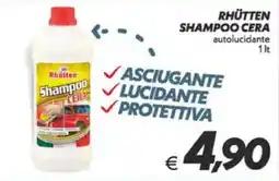 Iper Super Conveniente Rhütten shampoo cera autolucidante offerta