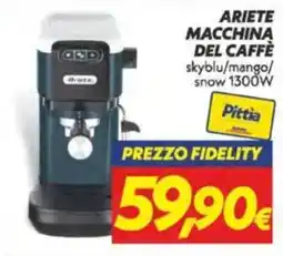 Iper Super Conveniente Ariete macchina del caffè offerta