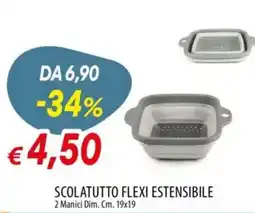 Galassia Scolatutto flexi estensibile 2 Manici Dim. offerta