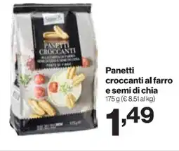In'S Mercato Panetti croccanti al farro e semi di chia offerta