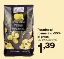 In'S Mercato Patatine al rosmarino -30% di grassi offerta