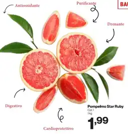 In'S Mercato Pompelmo Star Ruby offerta