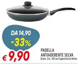 Galassia Padella antiaderente selva diam. con coperchio in vetro offerta