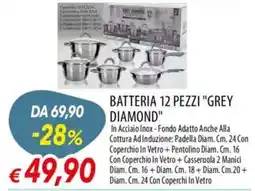 Galassia Batteria grey diamond offerta