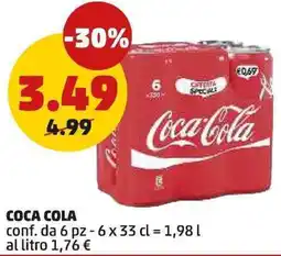 PENNY COCA COLA conf. da 6 pz offerta